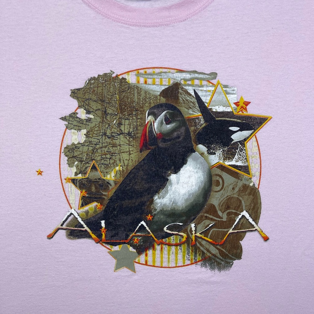 Vintage y2k Alaska‎ animal nature T-shirt - Picture 3 of 5